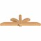 Ekena Millwork Redmond Smooth Timber Gable Bracket, Western Red Cedar, 84"W x 28"H x 5 1/2"D x 5 1/2"F, 8/12 Pitch GBW084X28X0606RED00SWR - alternate 3